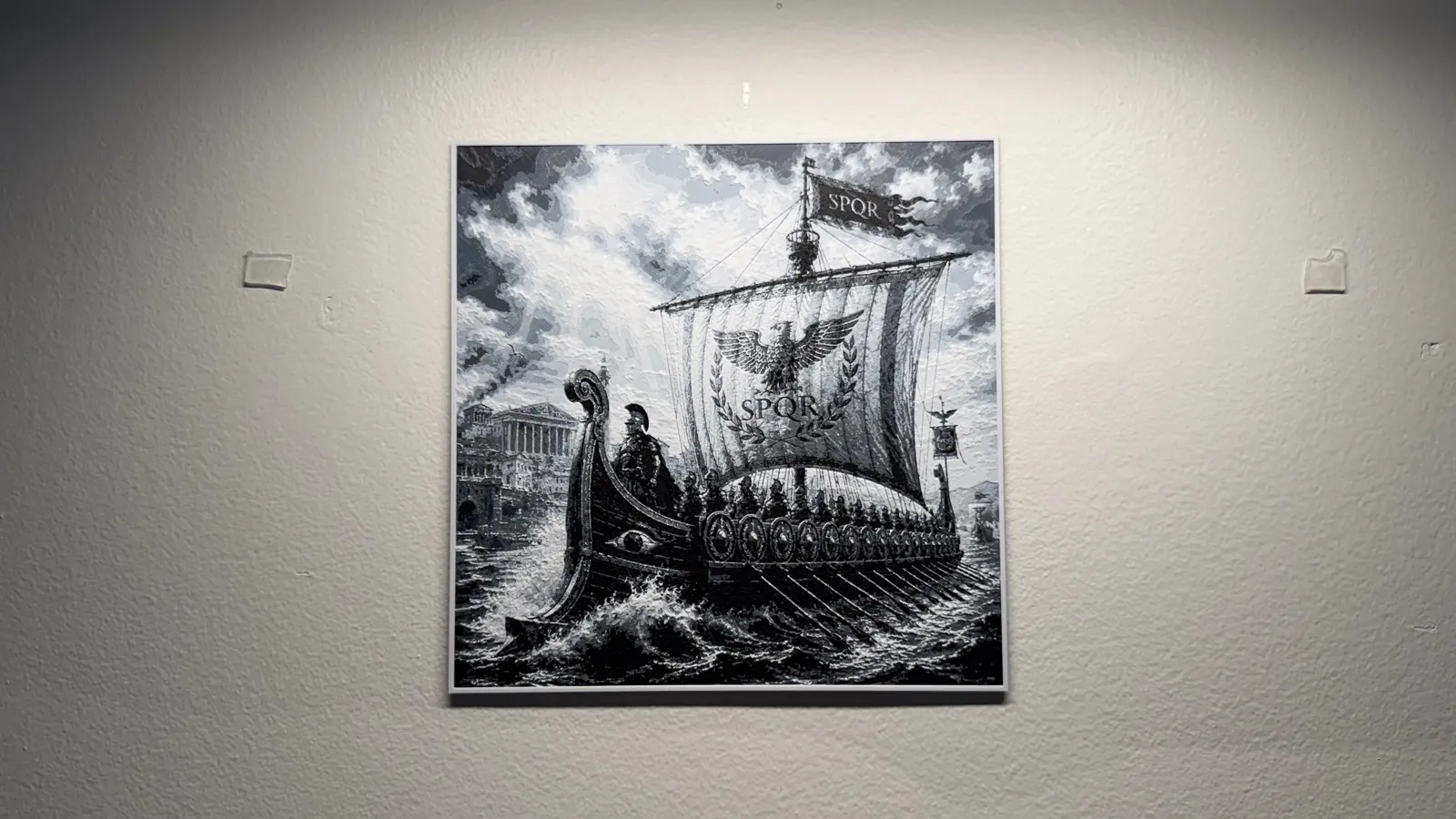 Roman Ship HueForge