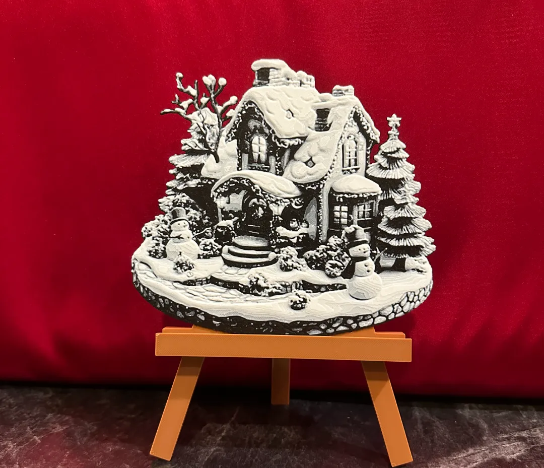 2.8 Hours! Christmas House with Snowmen
