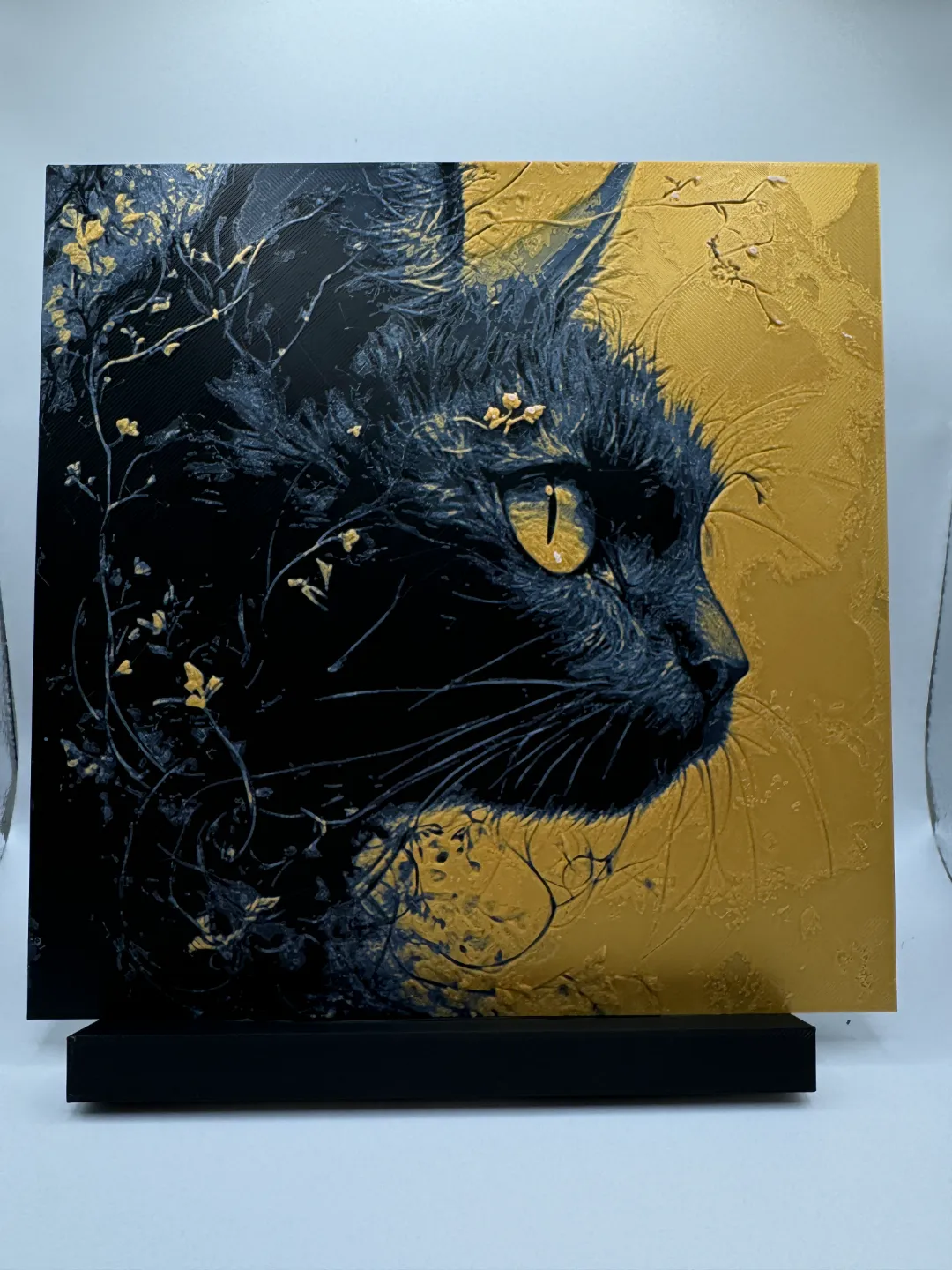 Cat with Golden Eyes