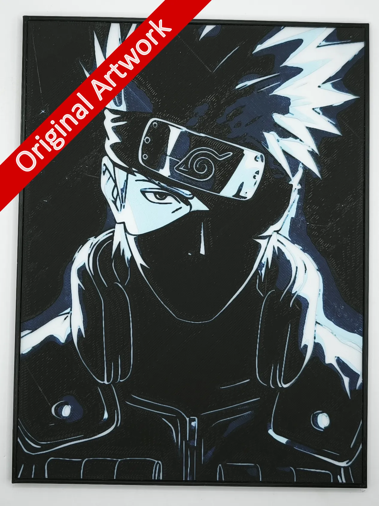 Kakashi with backlight effect