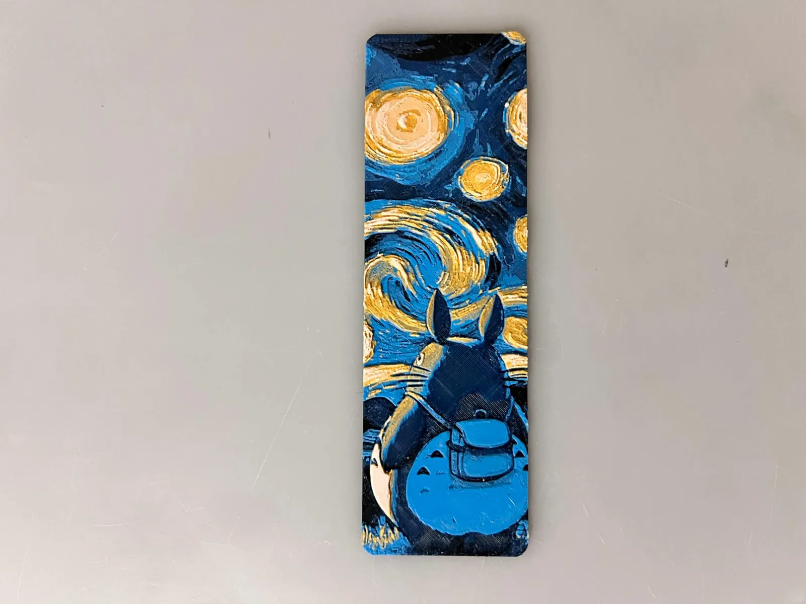 Totoro Starry Night Vincent van Gogh - Bookmark