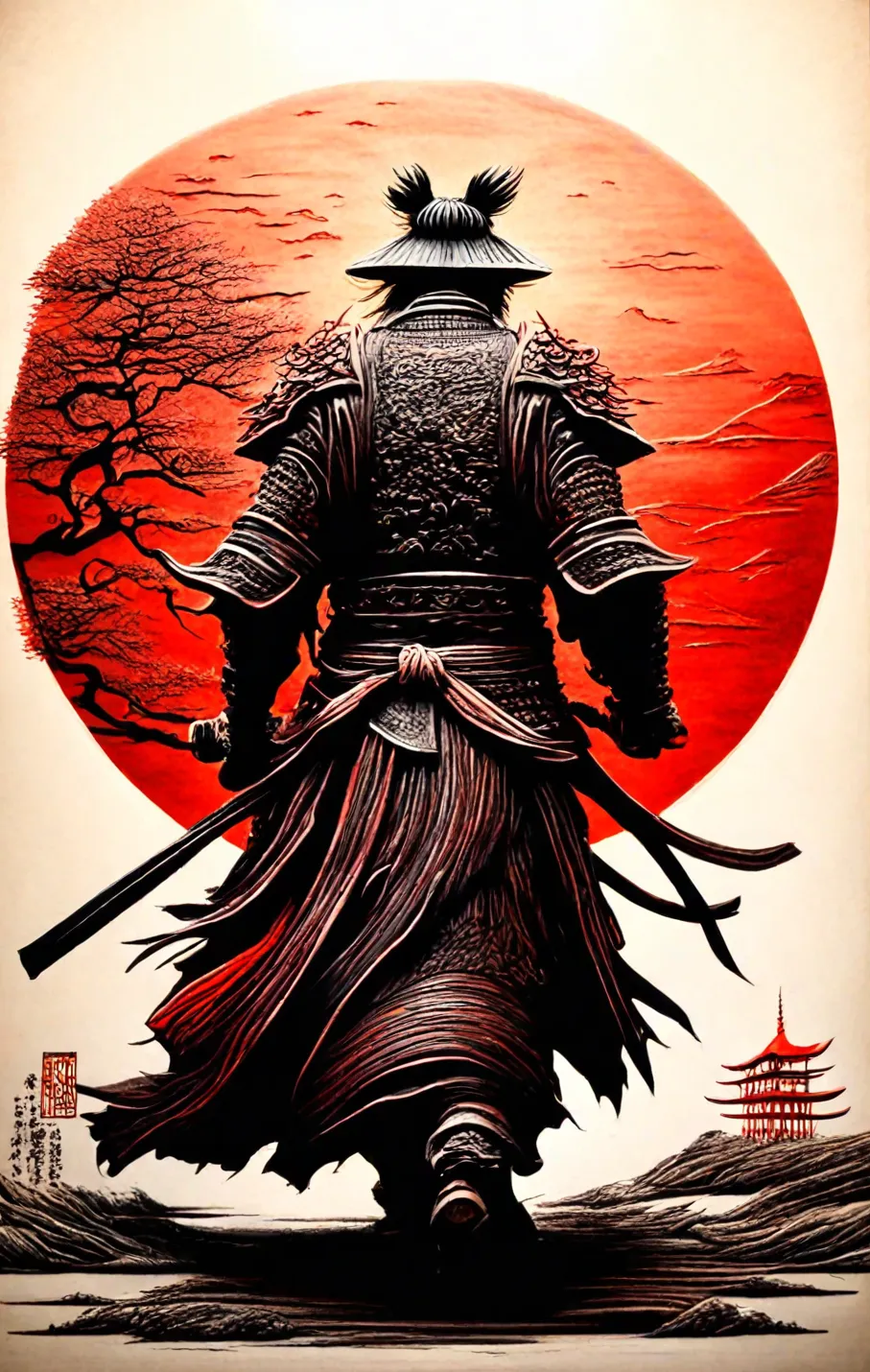 Samurai (HueForge)