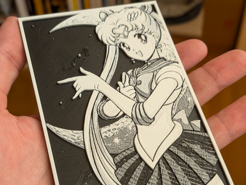 Sailor Moon Panel Hueforge