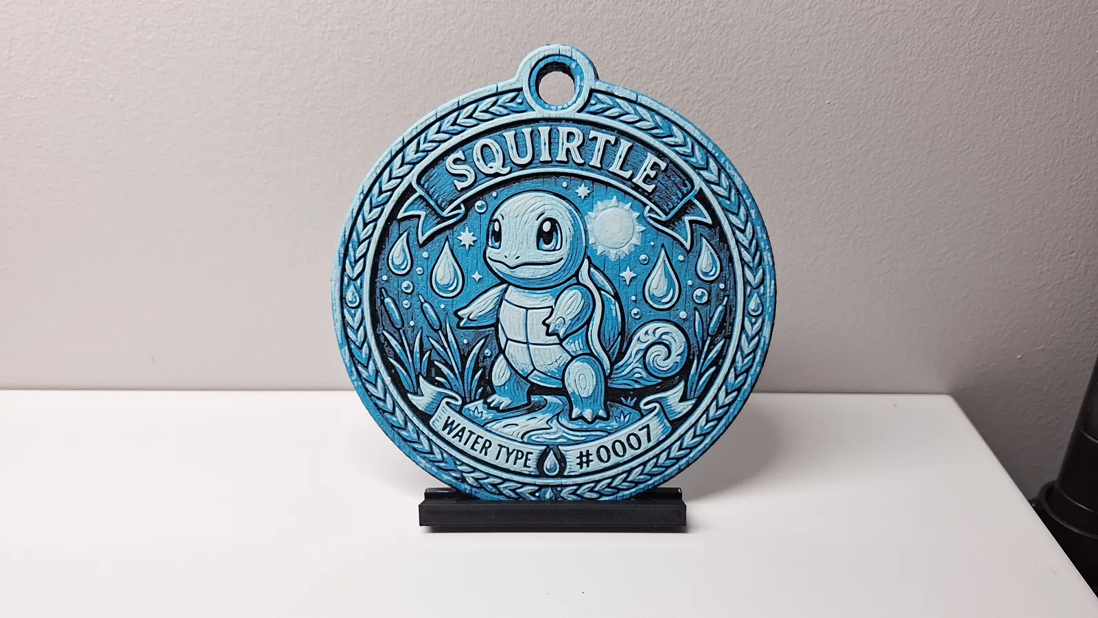 Pokemon - Squirtle Medallion - 4 Colour