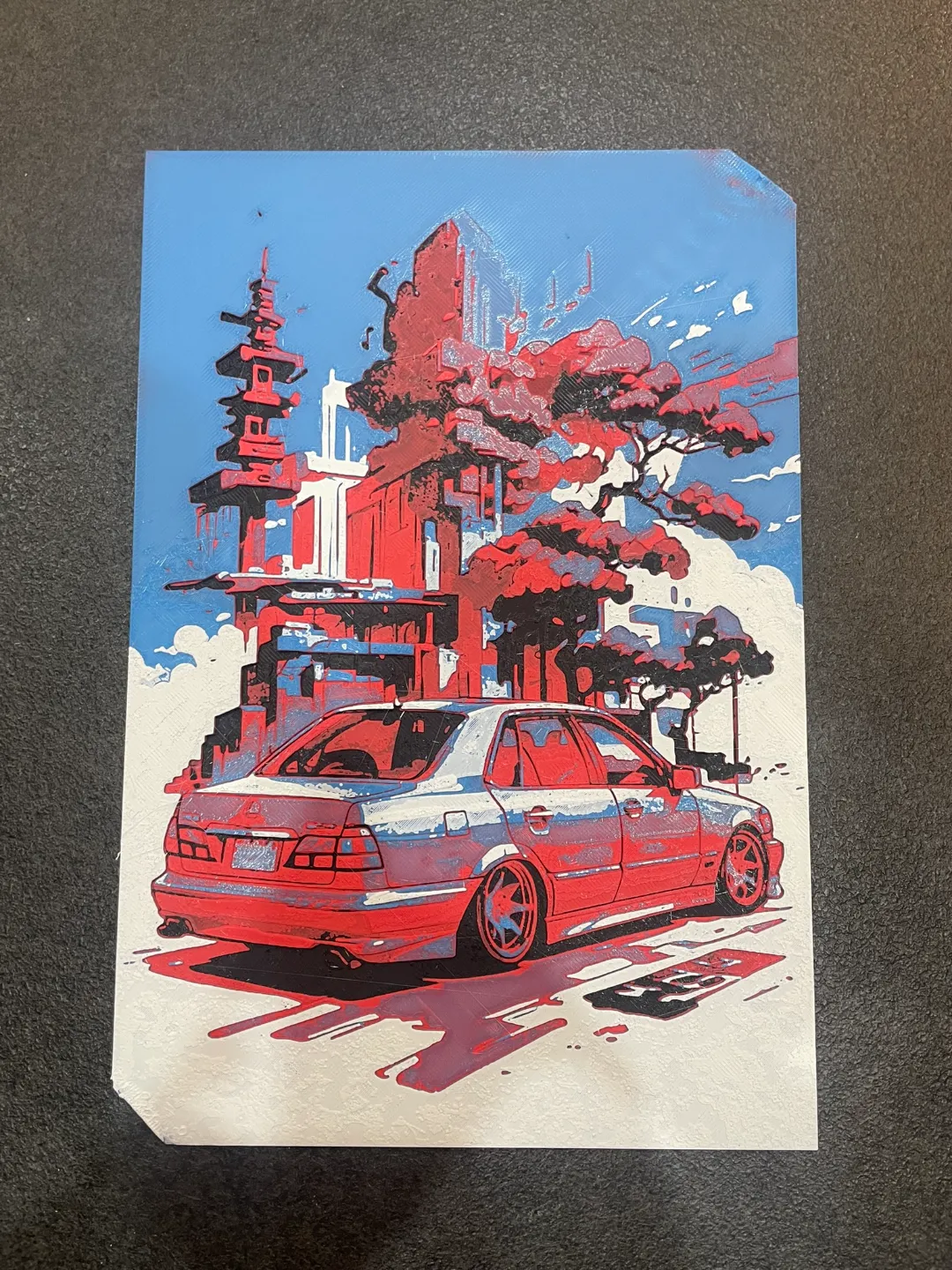 Lexus in Japan Ai generated -Hue Forge