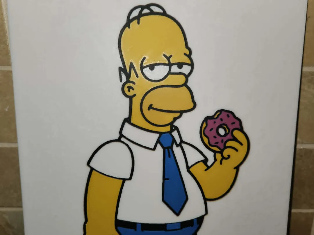 Hueforge - Homer Simpsons
