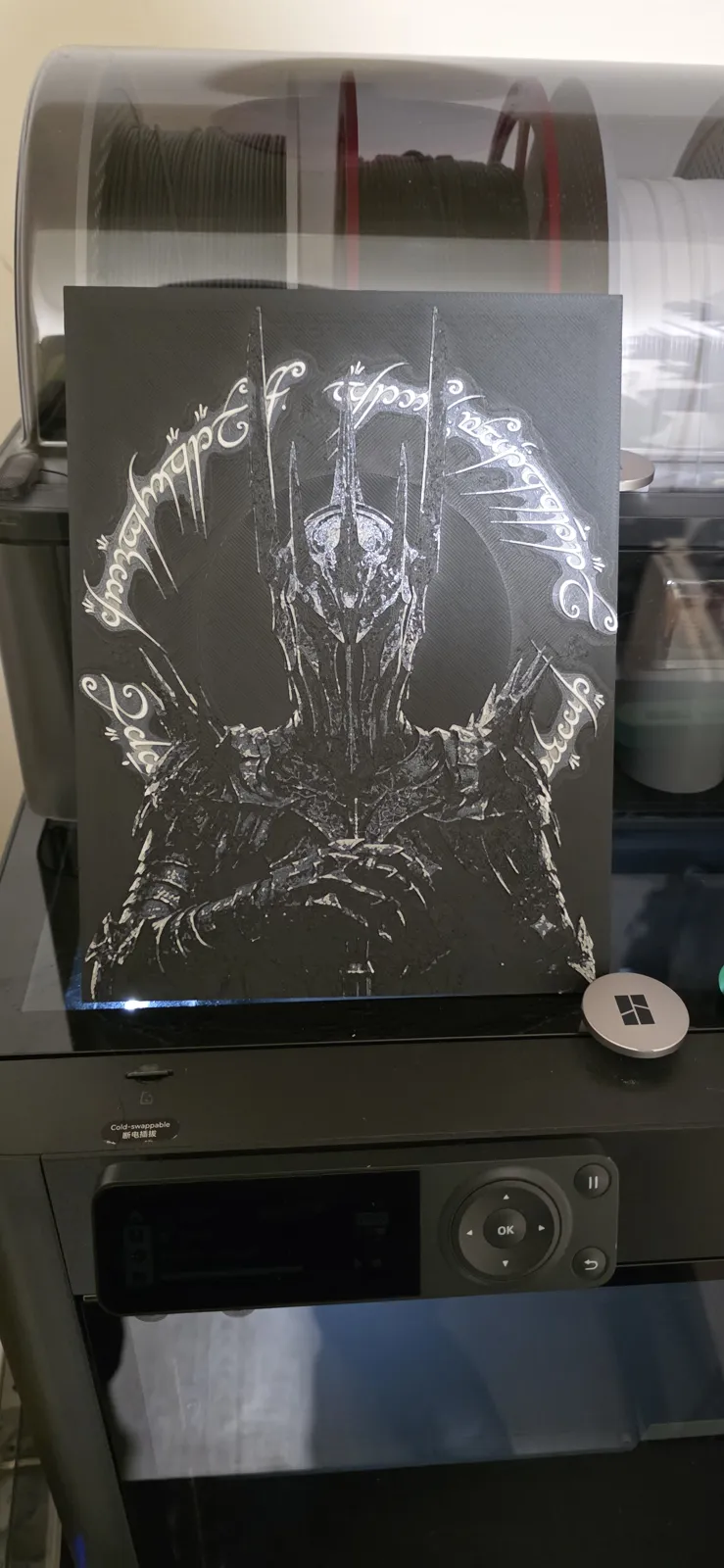 Sauron HueForge LOTR