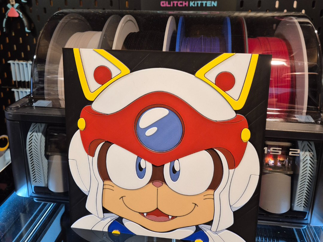 Speedy Cerviche - Samurai Pizza Cats Hueforge