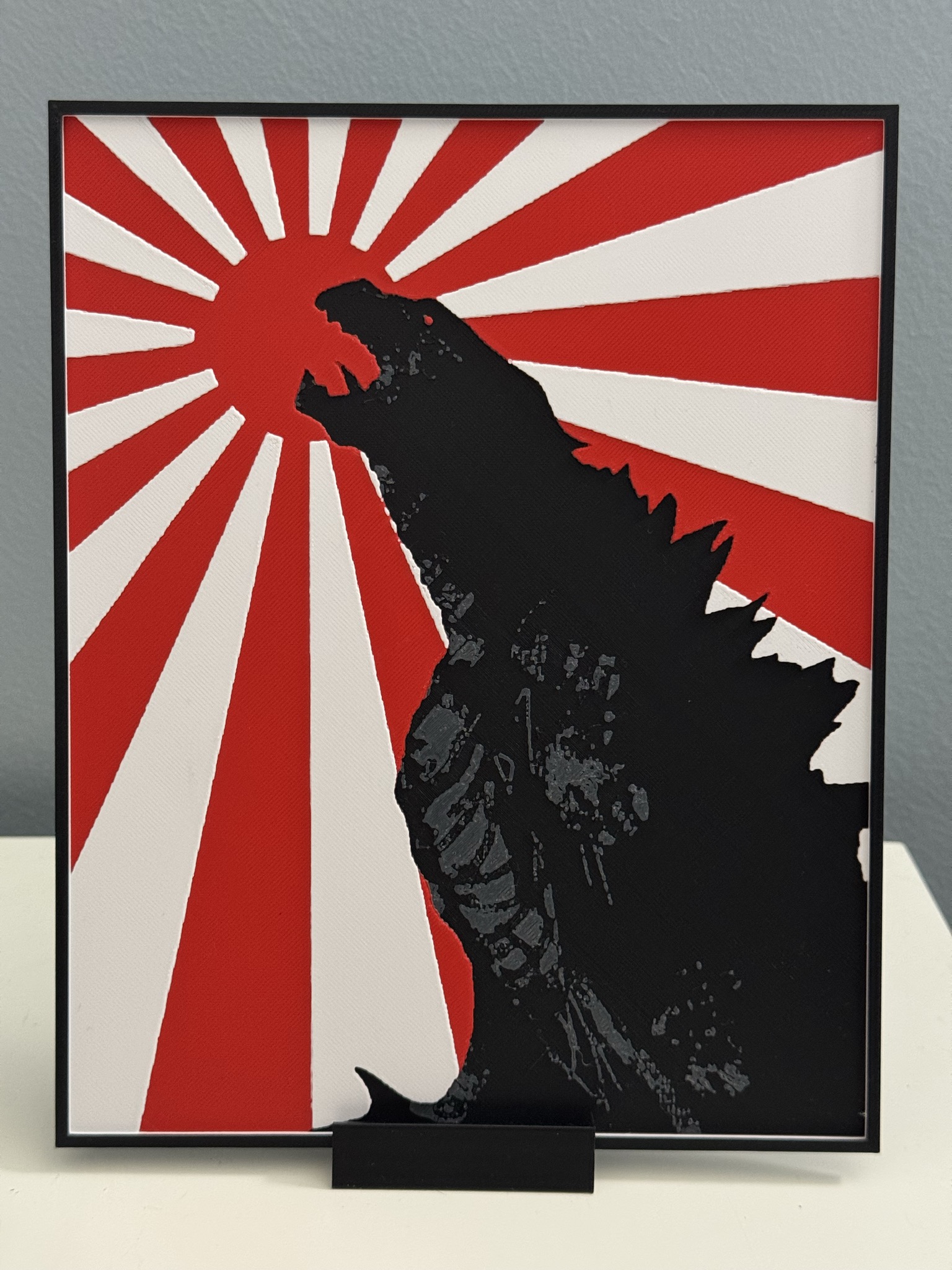 Godzilla Japan Sun