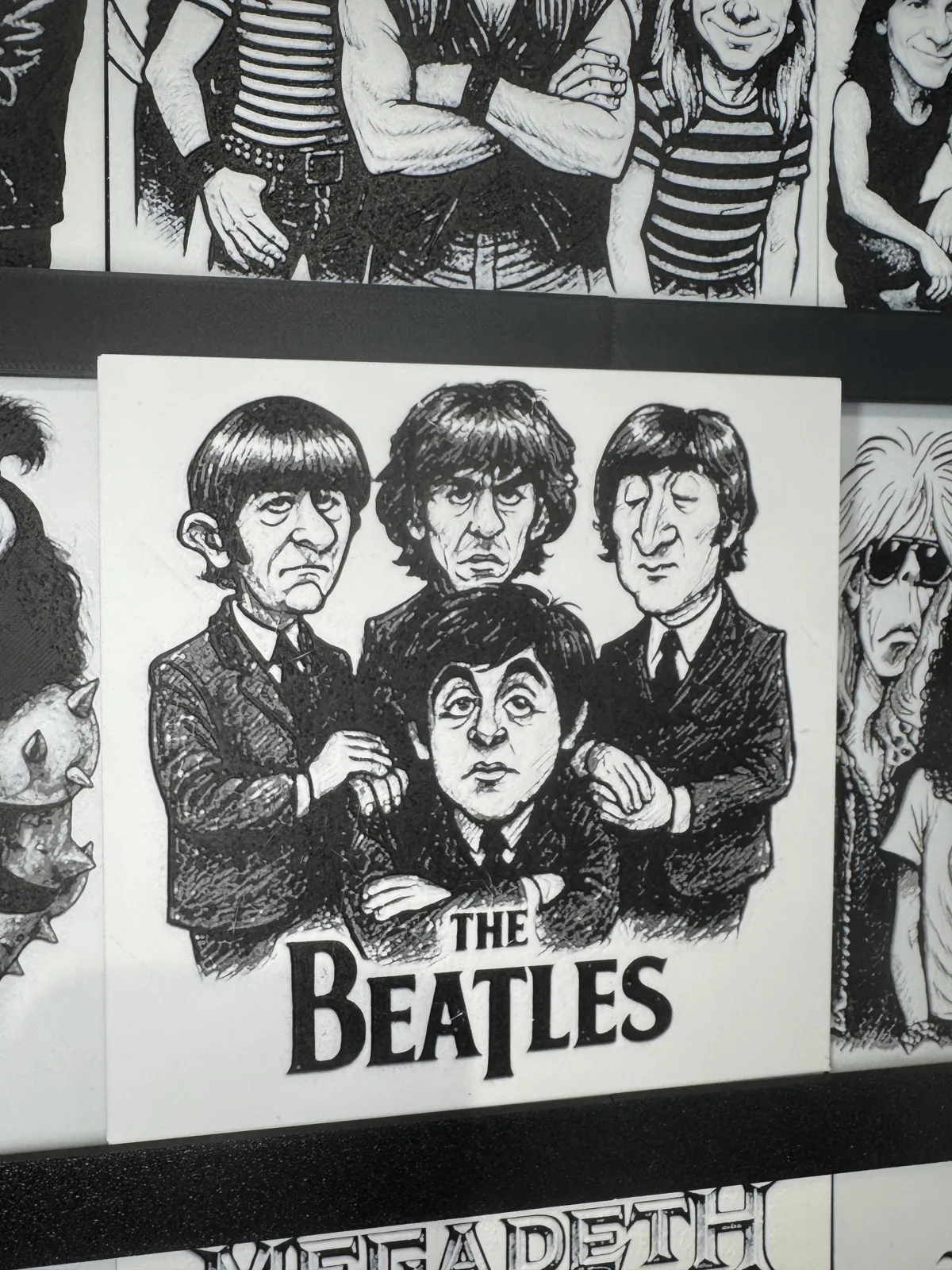Hue Forge Karikatur The Beatles