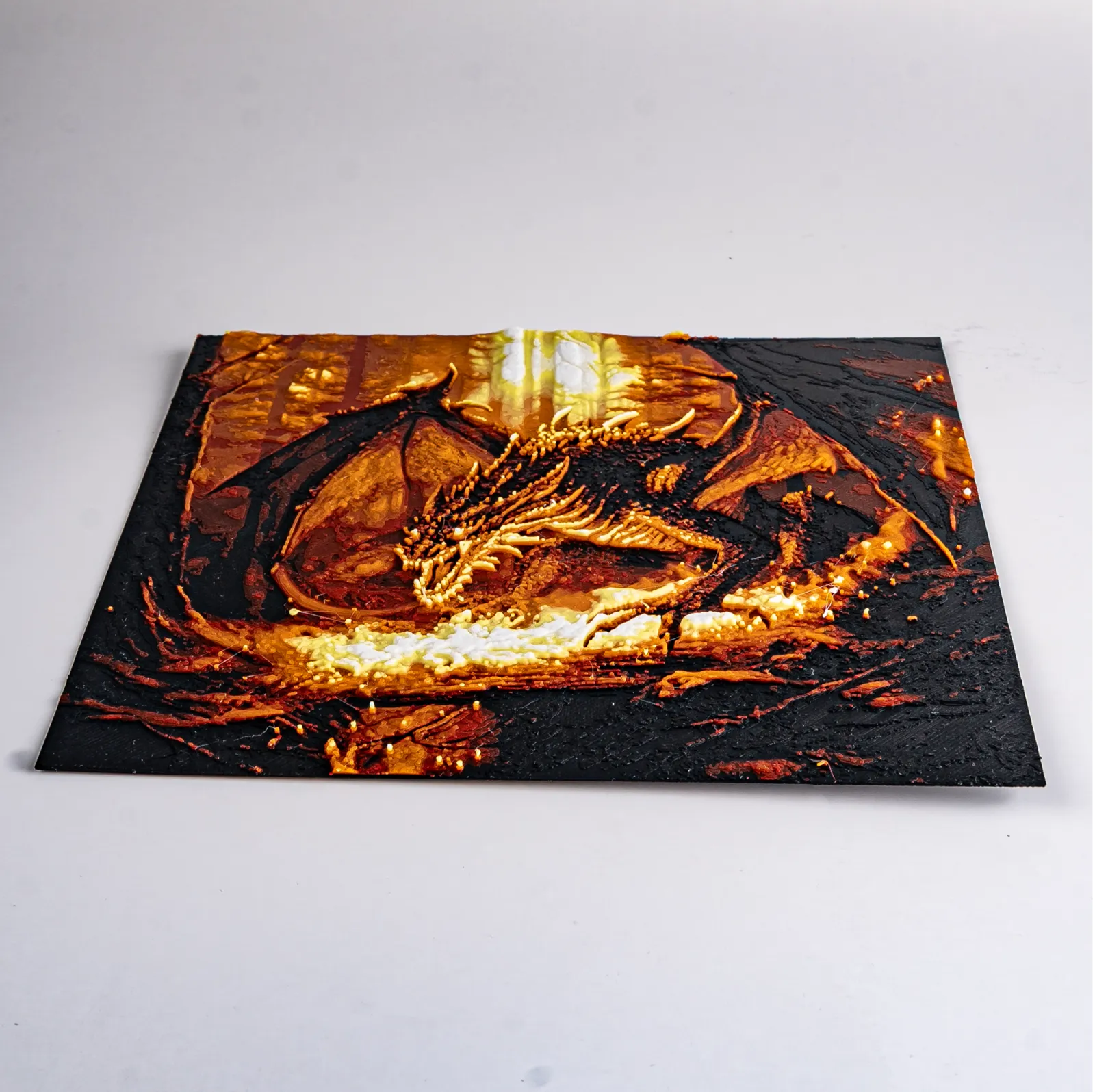 Fire Dragon HueForge - Filament Painting