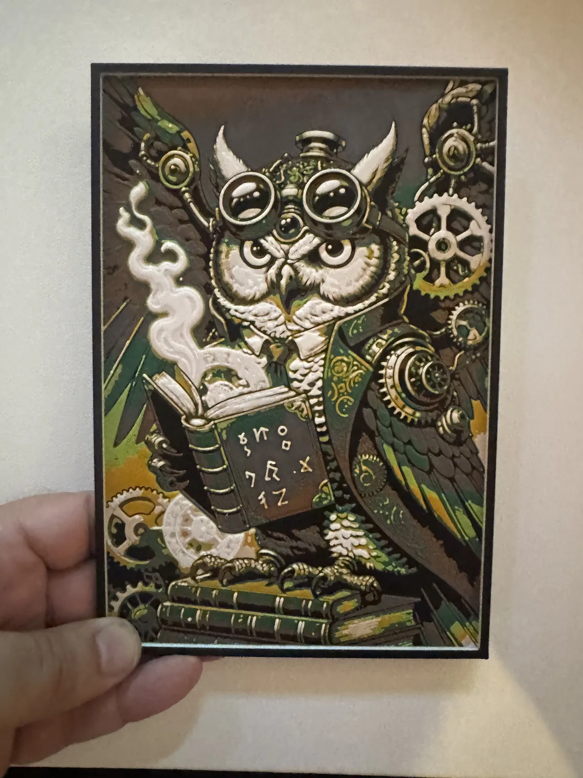 Goggled Guardian of Forbidden Knowledge