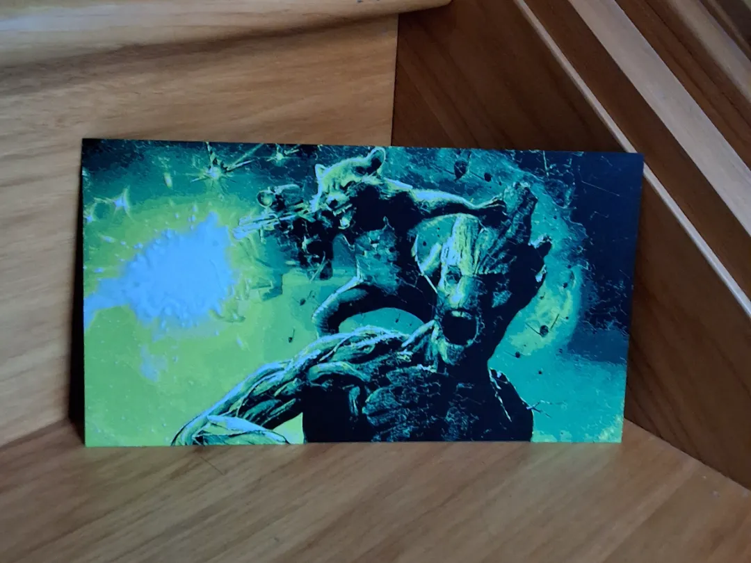 Rocket And Groot Wall Art