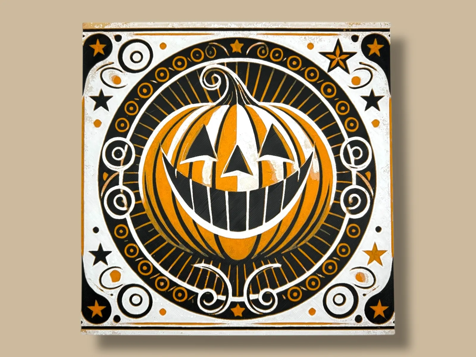 Midnight Mischief - Halloween Pumpkin Hueforge
