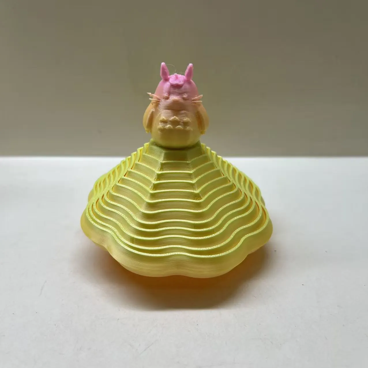 跳舞的龙猫-宫崎骏周边吉卜力旋转芭蕾-可活动儿童玩具萝卜塔