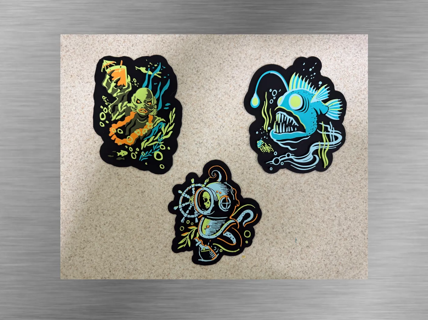 Angler Fish- Tiki Art- Cutout