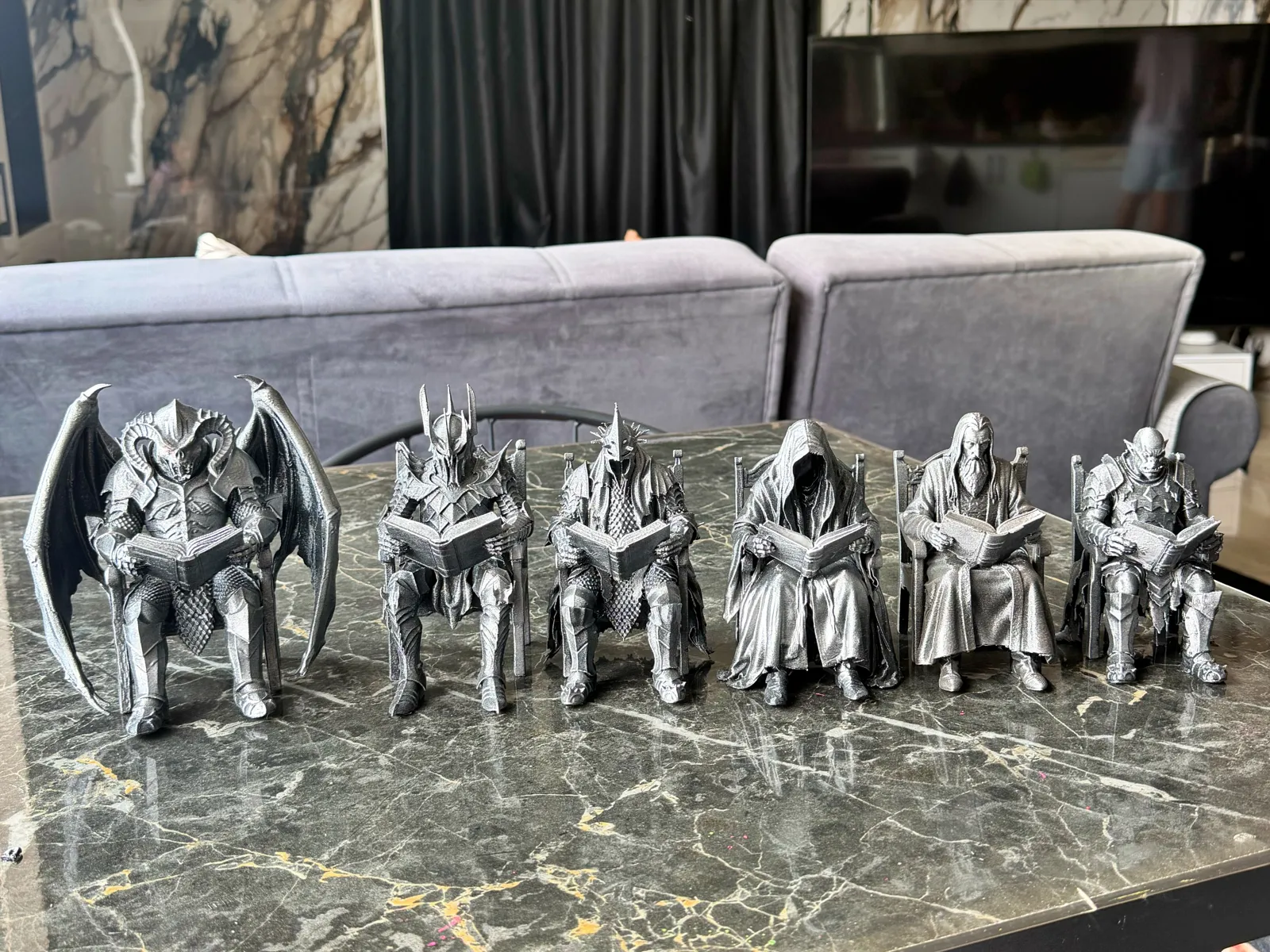 The Lord of the Books – Dark Side Reading Figures