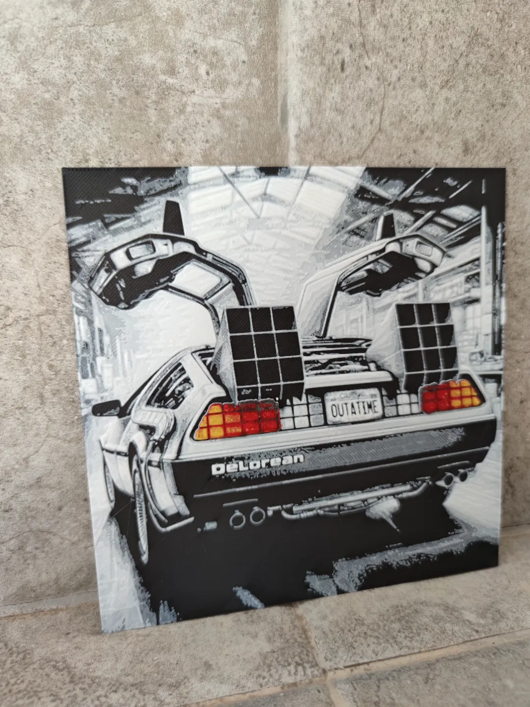 Hueforge Delorean