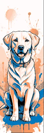 Set of 3 Bookmarks with Adorable Dogs - German Shepherd, Australian Shepherd and Golden Retriever