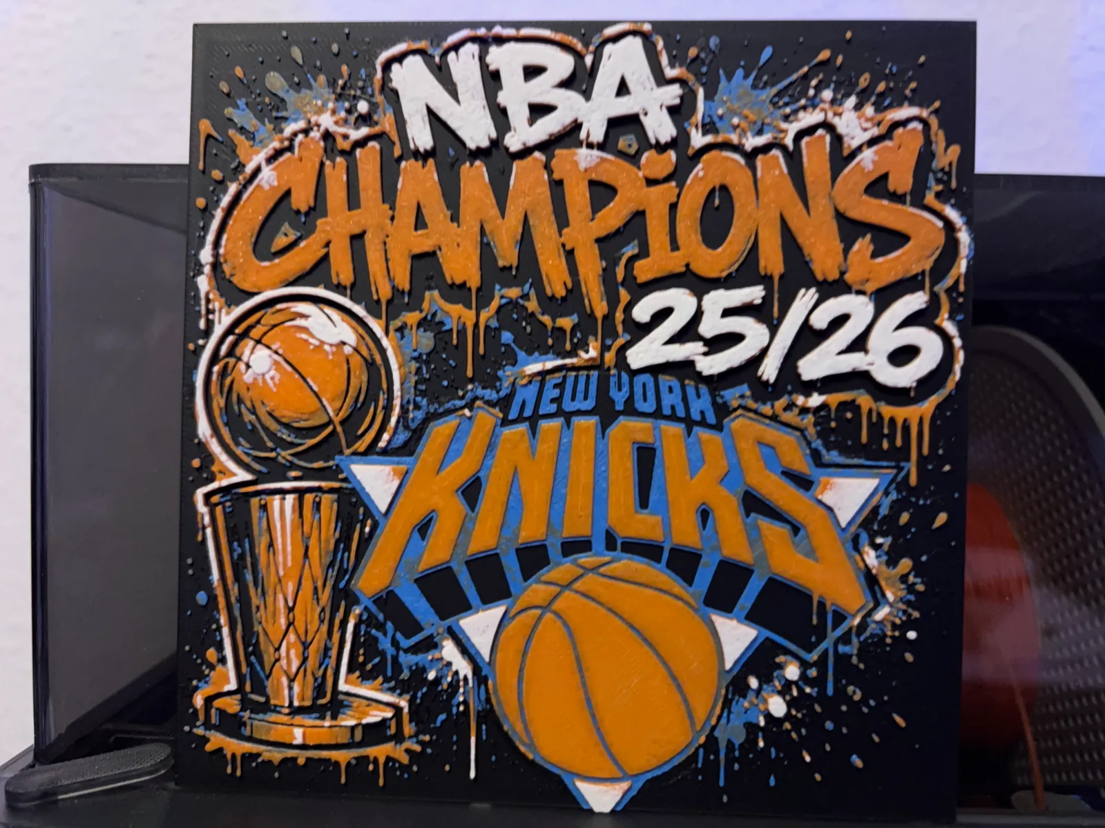 NY Knicks NBA Champions 2026 Hueforge New York