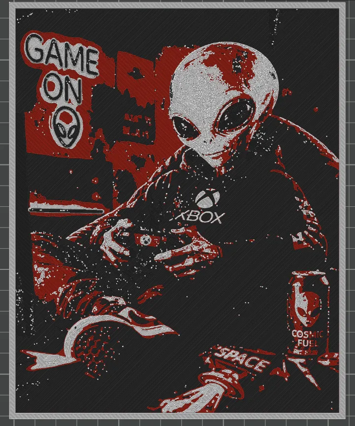 Cosmic Gamer Alien