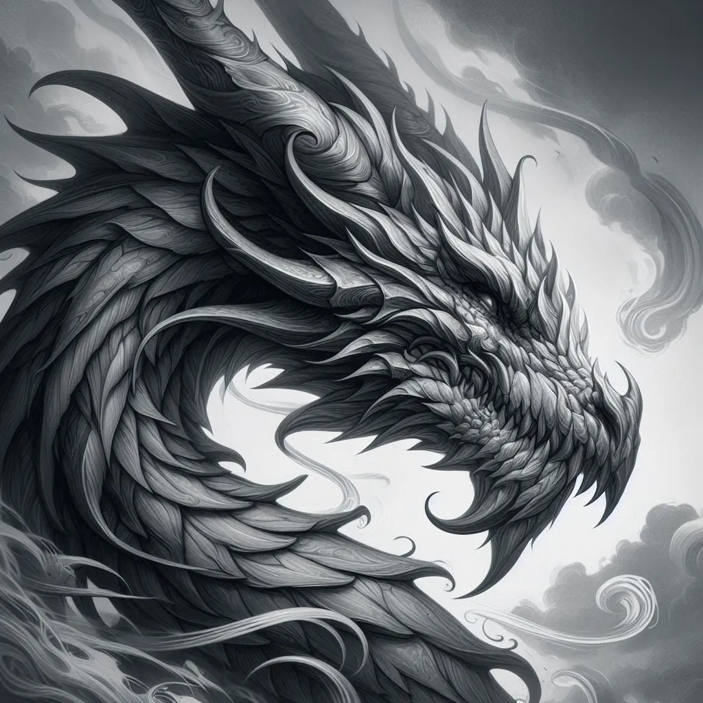 HueForge Dragon Head