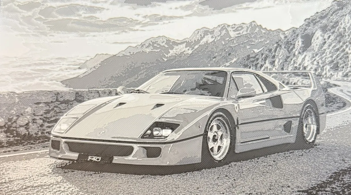 Hueforge - Ferrari F40
