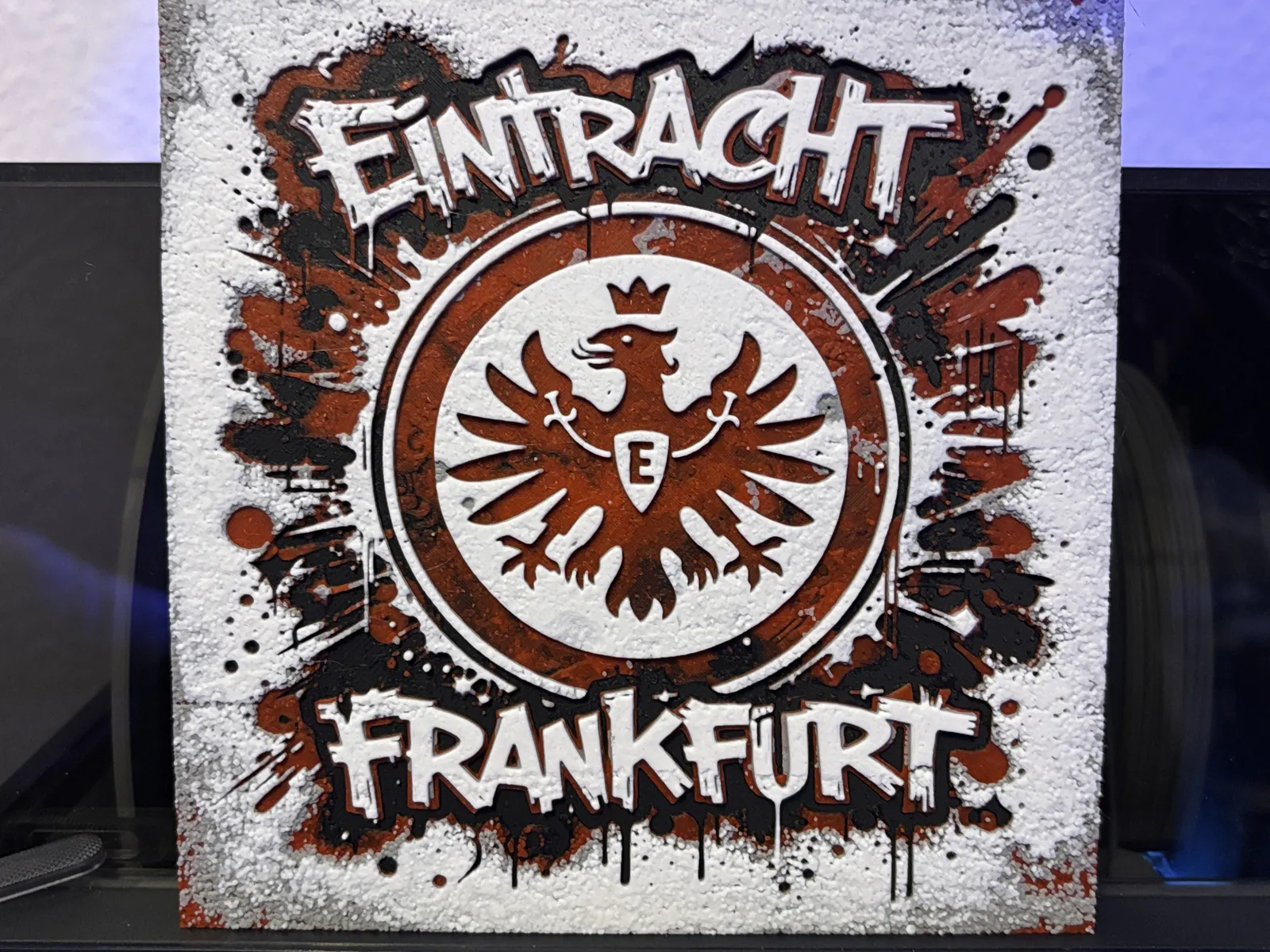 Eintracht Frankfurt Graffiti Style Hueforge