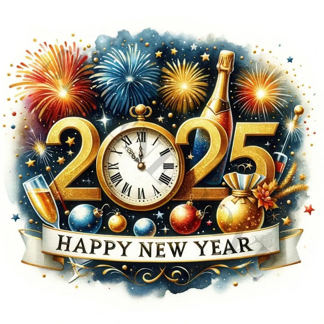 New Years 2025 Hueforge