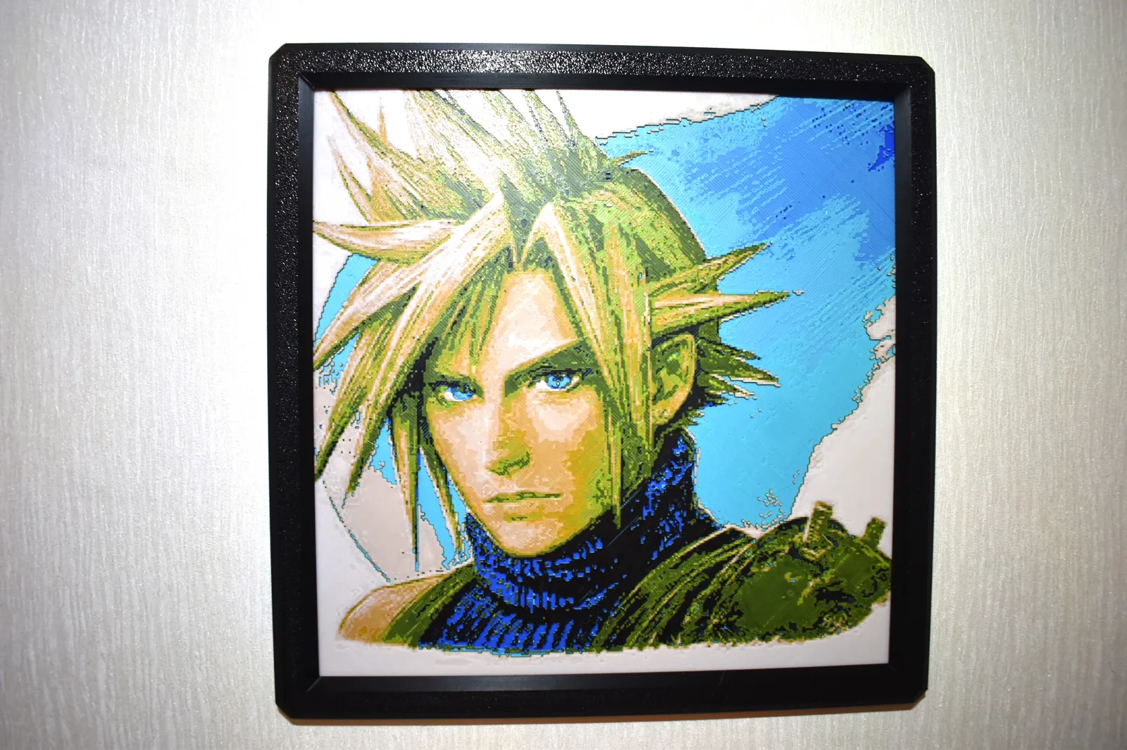 Cloud Strife Hueforge