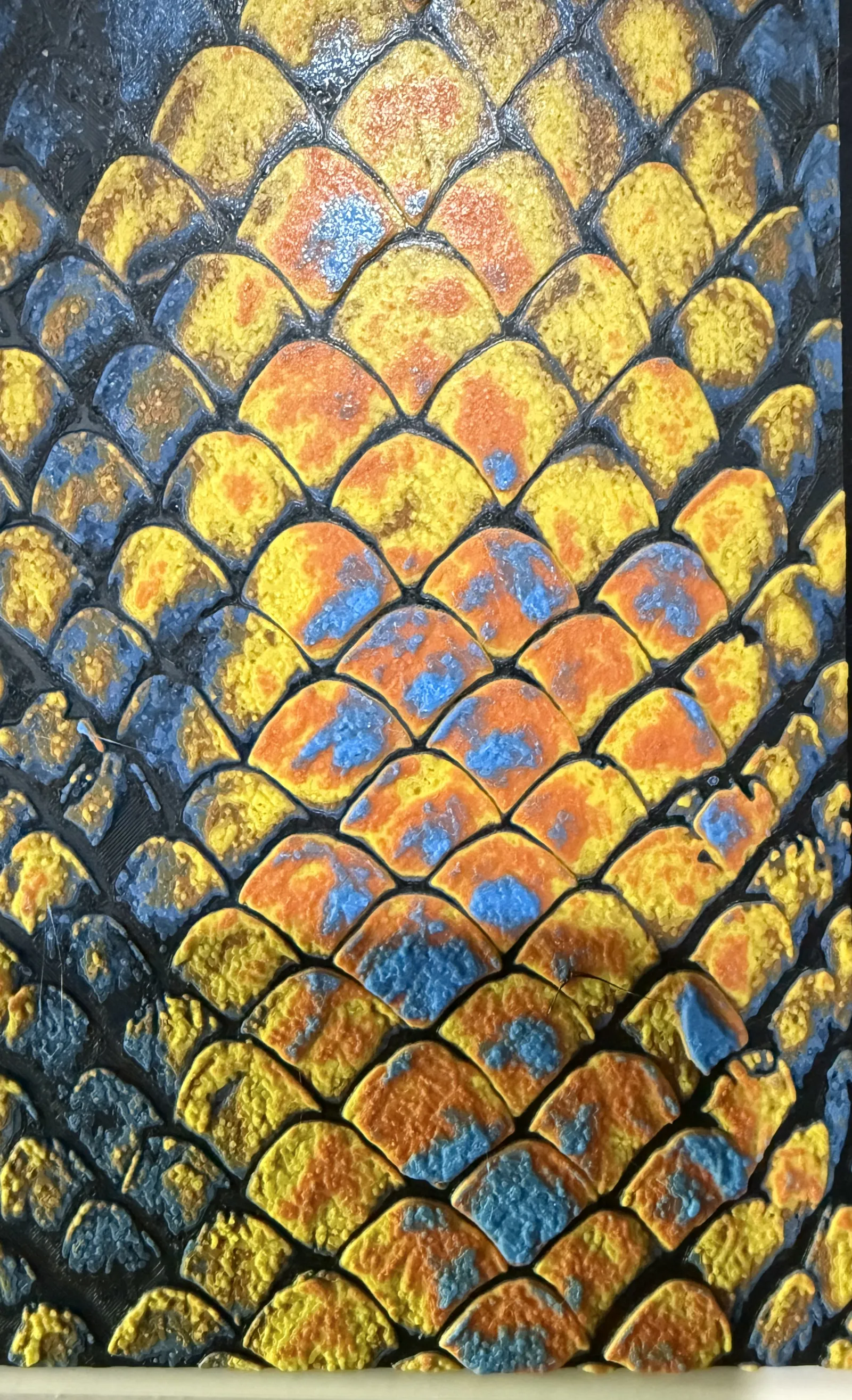 snake skin panel , hue forge
