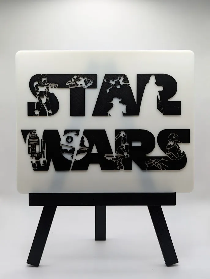 Star Wars Logo (Plate / Sign)