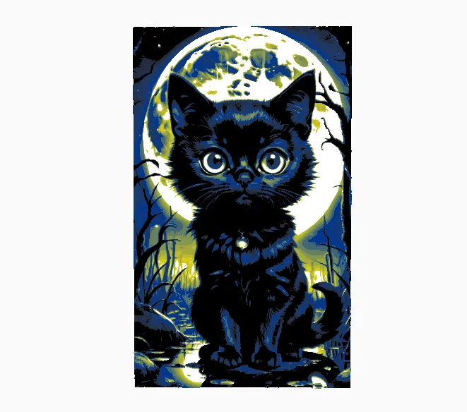 Kitten hueforge