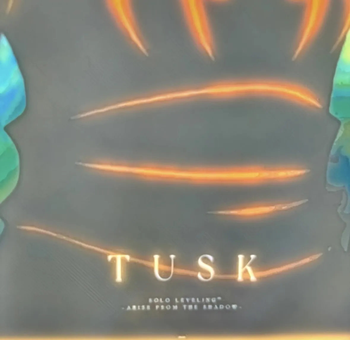 TUSK solo levelling litophane