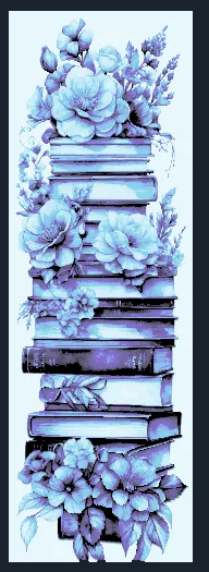 Bookmarks of Books and Flowers - No better Marker around