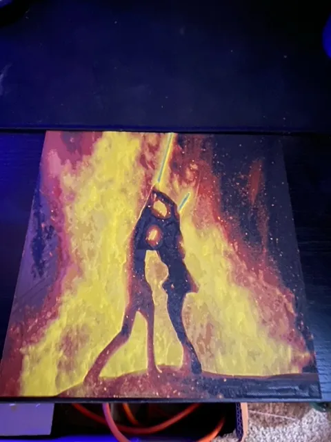 Star Wars - Battle of Mustafar Hueforge 200x200