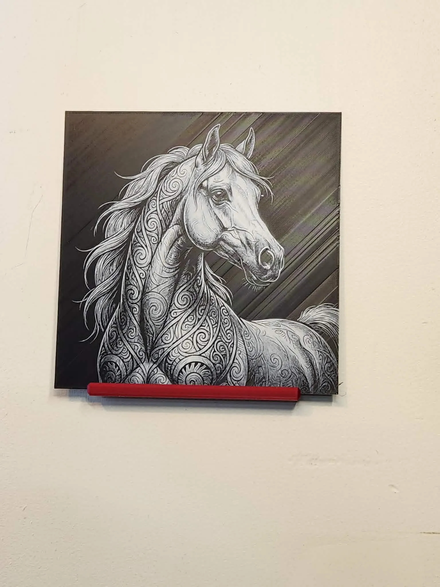 Hueforge - Detailed Ornate Horse