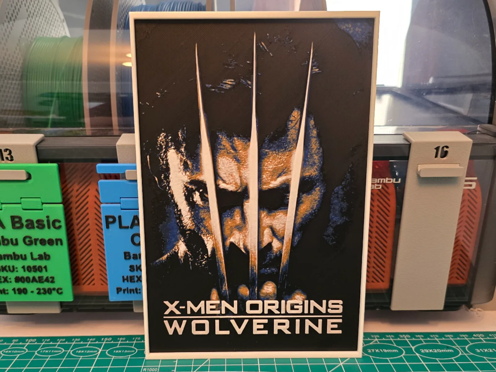 X-Men Origins: Wolverine Movie Poster - Hueforge