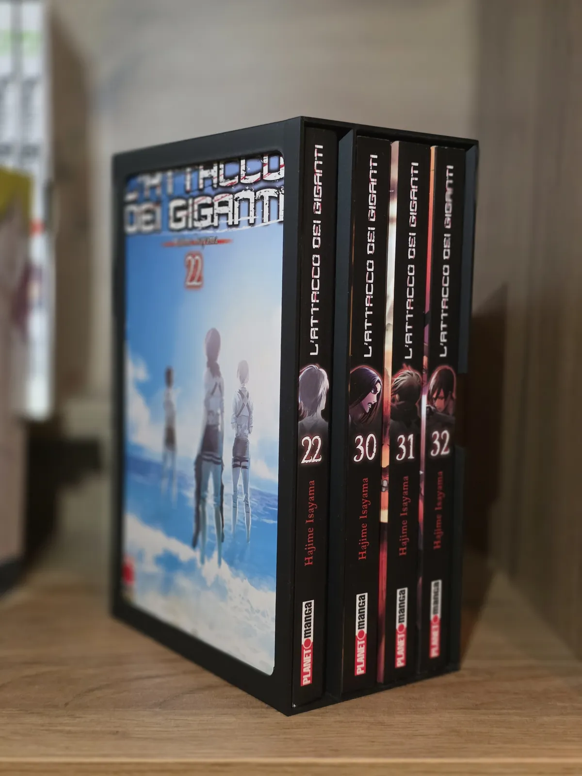 Espositore Manga - cofanetto con cover visibile