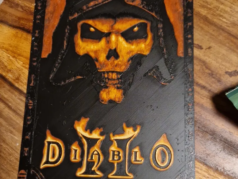 Diablo II Cover - Hueforge