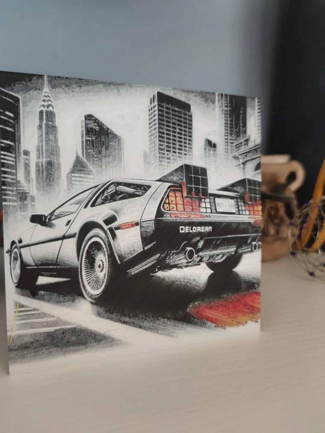 Hueforge delorean