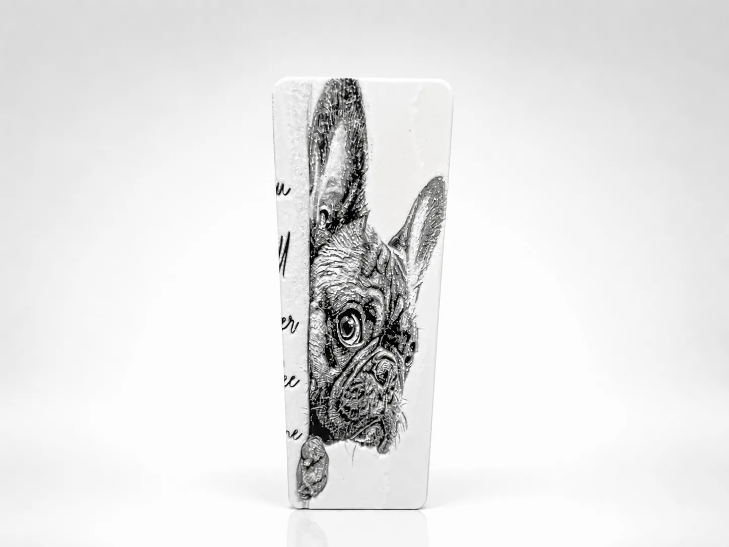 marcapáginas bulldog francés