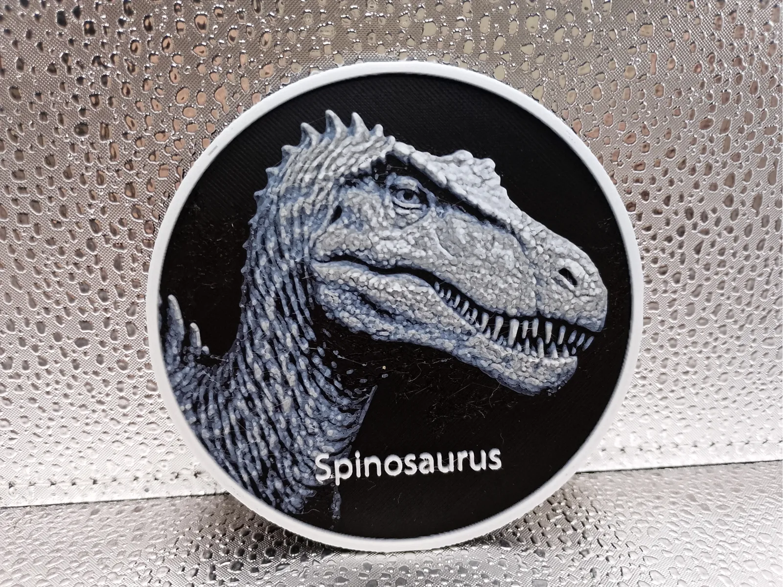 Spinosaurus Coaster – Hueforge
