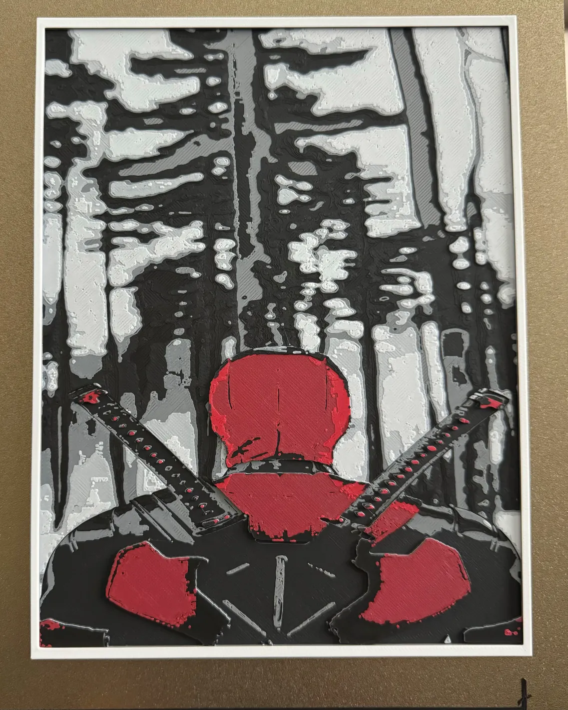 Dead Pool woods Scene Wall Art Hue Forge