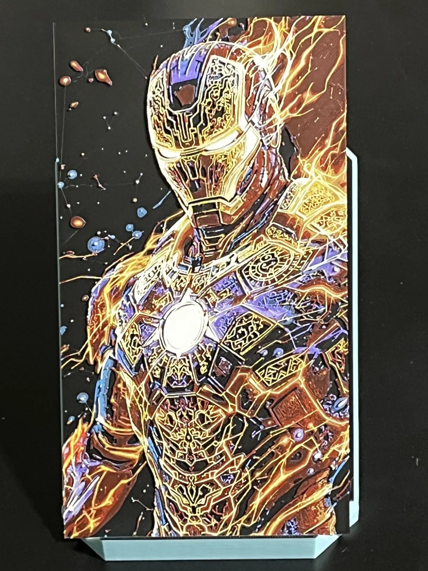 Iron Man Marvel Hero Hueforge