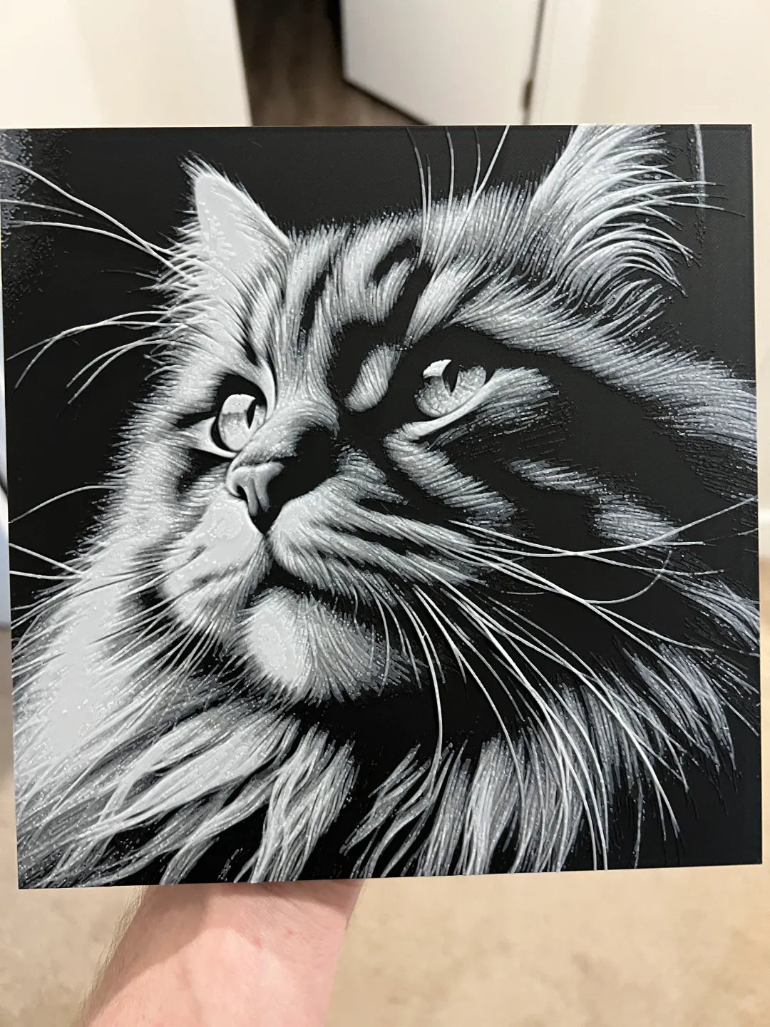 Cat Face Hueforge