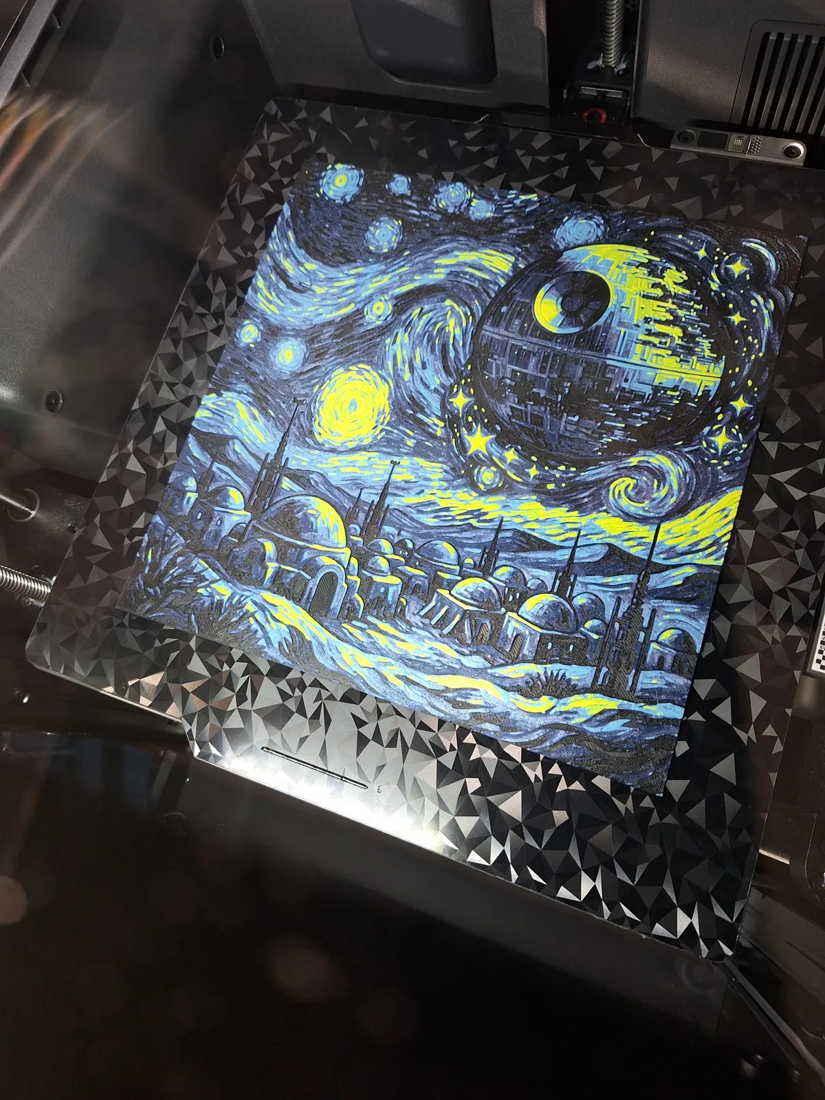 Death Starry Night - Hueforge