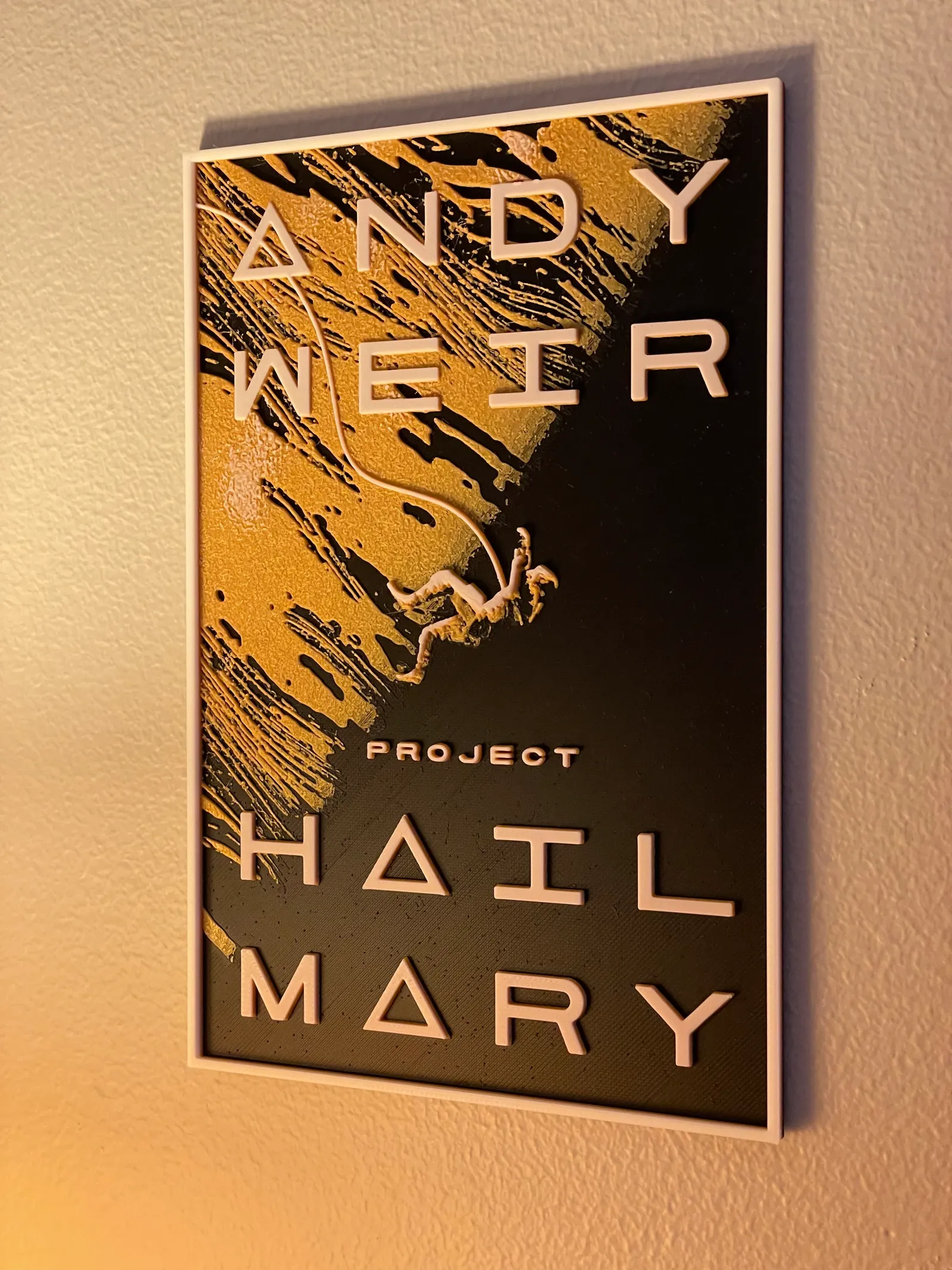 Project Hail Mary Hueforge Book Poster