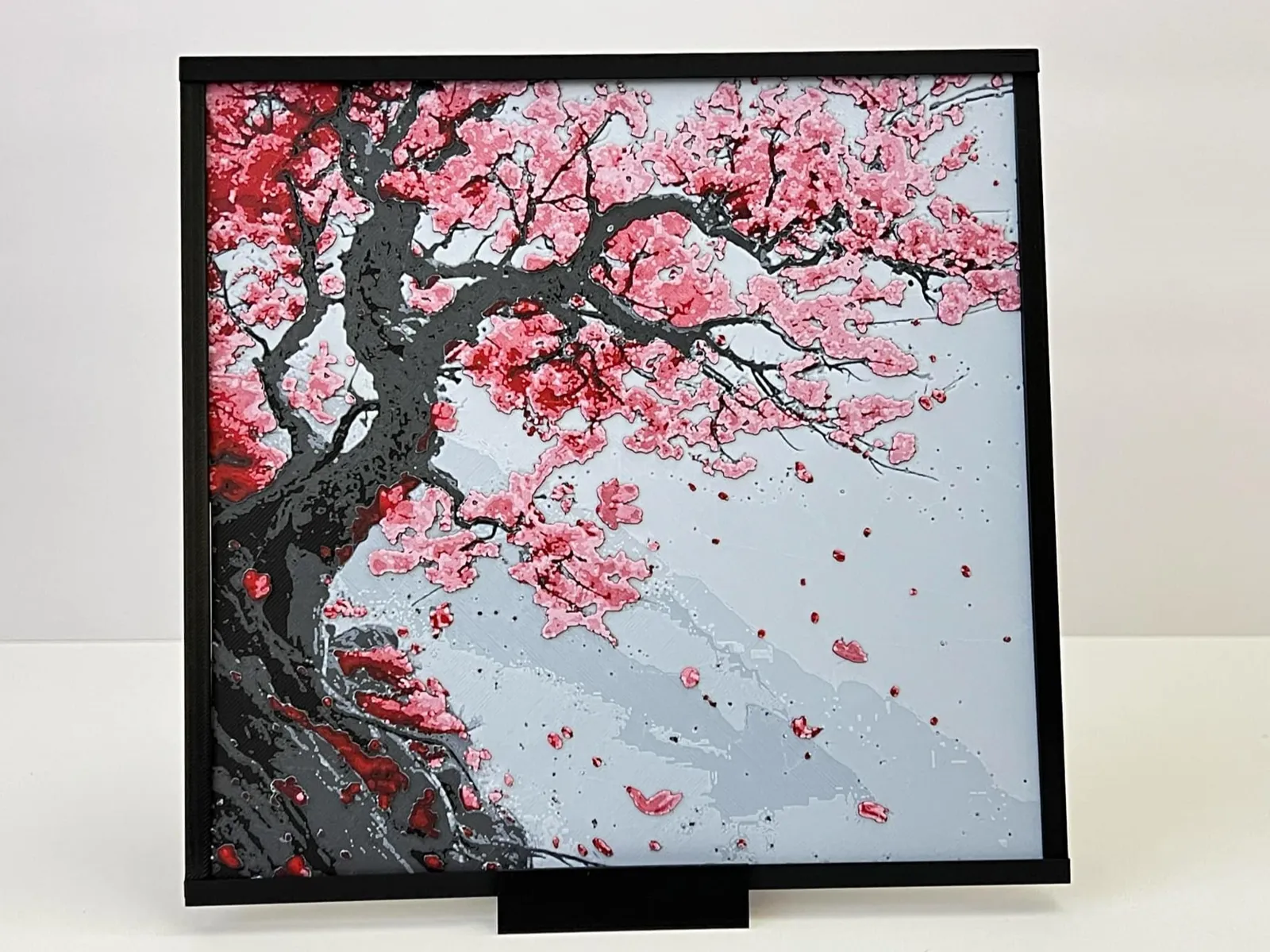 Minimalist HueForge and Picture Display Stand V2
