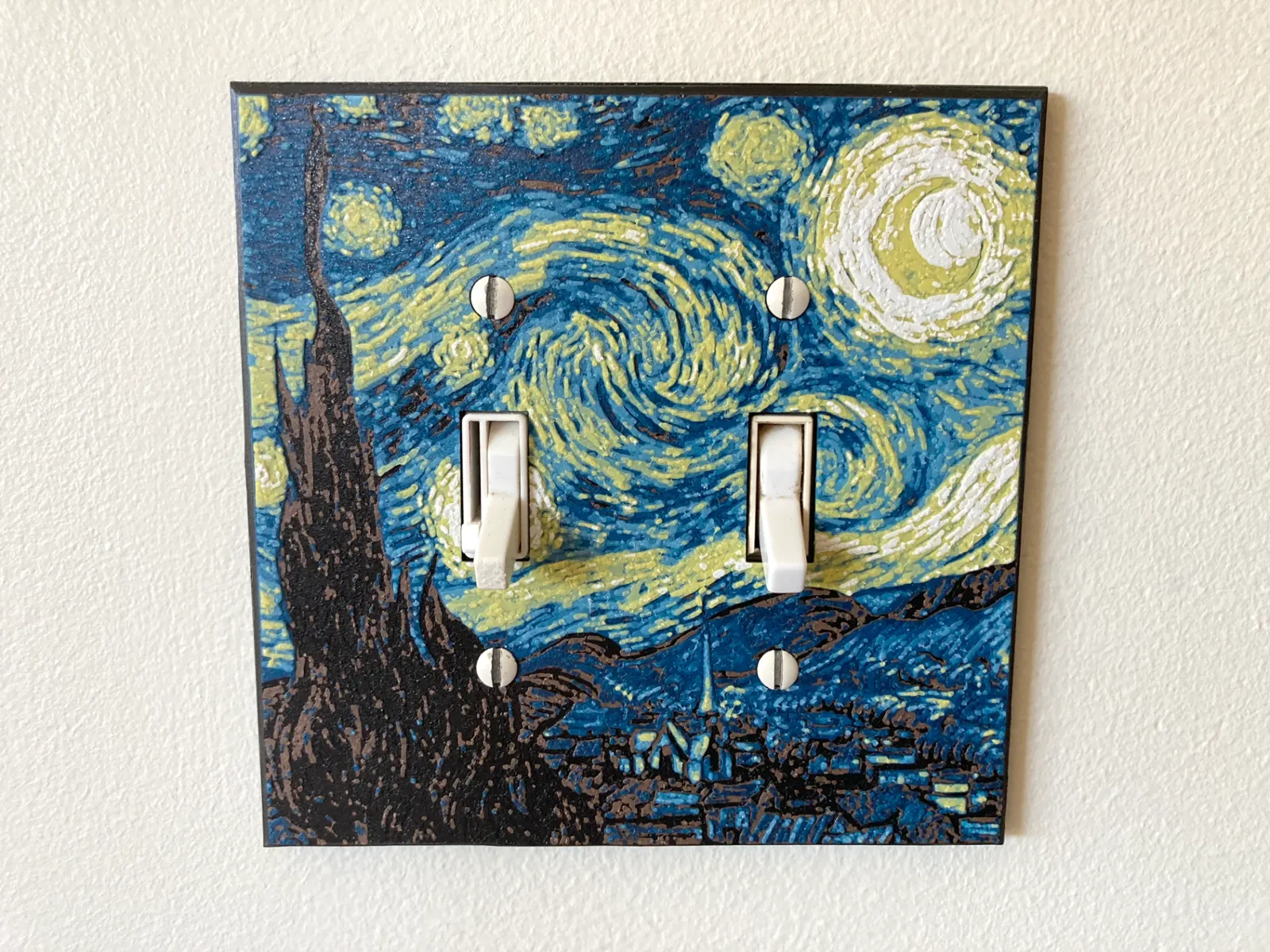 Van Gogh Starry Night Light Switch Covers